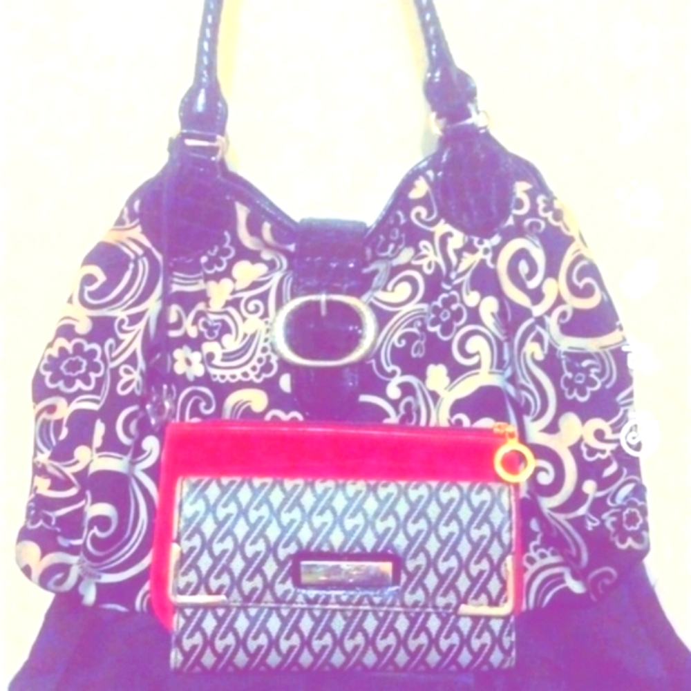 Stylish Black and Red Women's Bag
